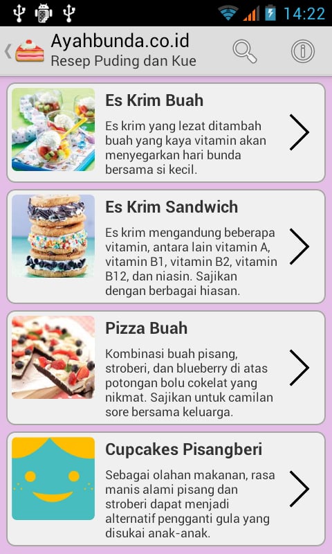 Resep Puding dan Kue截图1