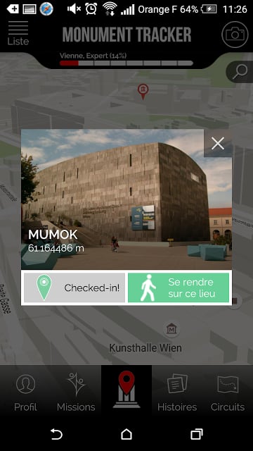 Guide Vienne Monument Tracker截图1