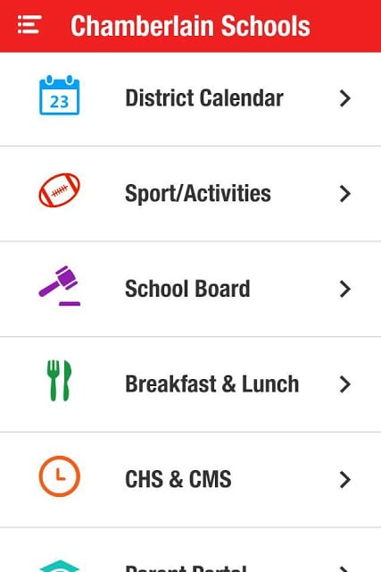 Chamberlain School District截图2