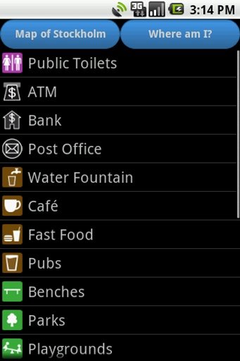 Stockholm Amenities Map (free)截图4