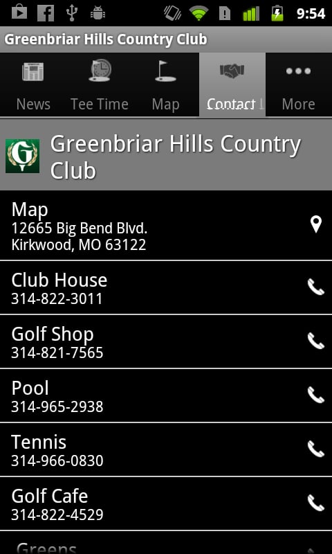 Greenbriar Hills County ...截图1