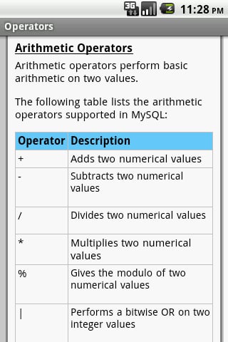 MySQL Pro Quick Guide Fr...截图9