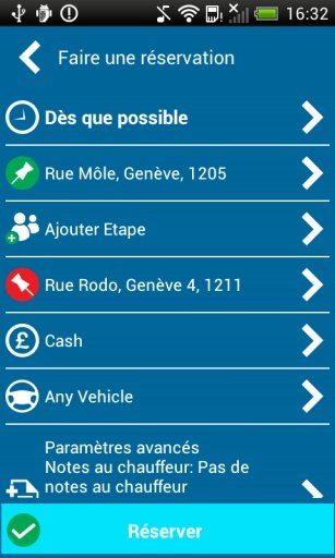 Geneve Taxi截图2