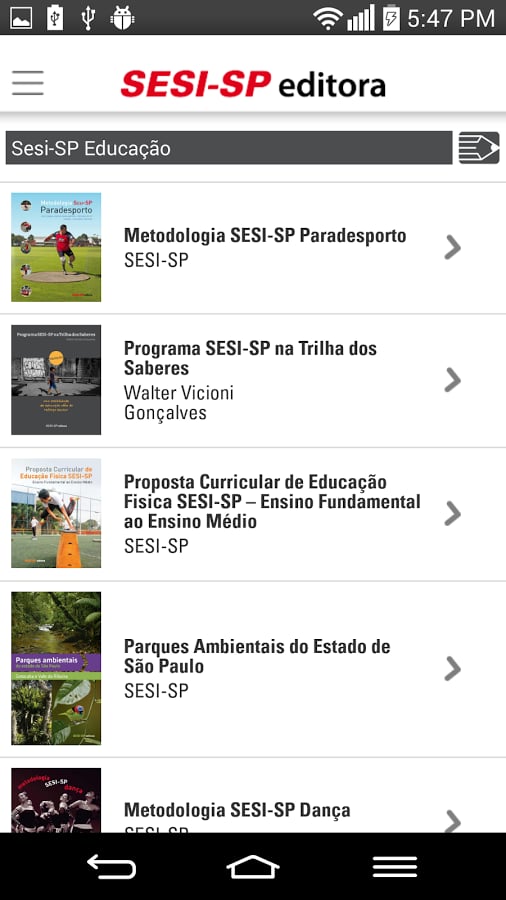 Livros SESI SP截图2