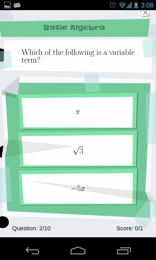 Algebra Basics截图2