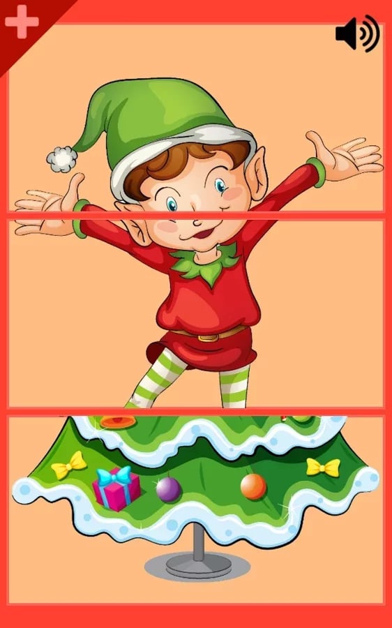 Three Pieces Xmas Puzzle Game截图4