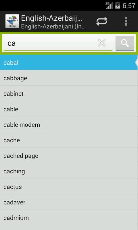 English-Azerbaijani Dict...截图9