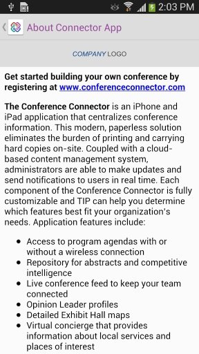 Conference Connector截图2