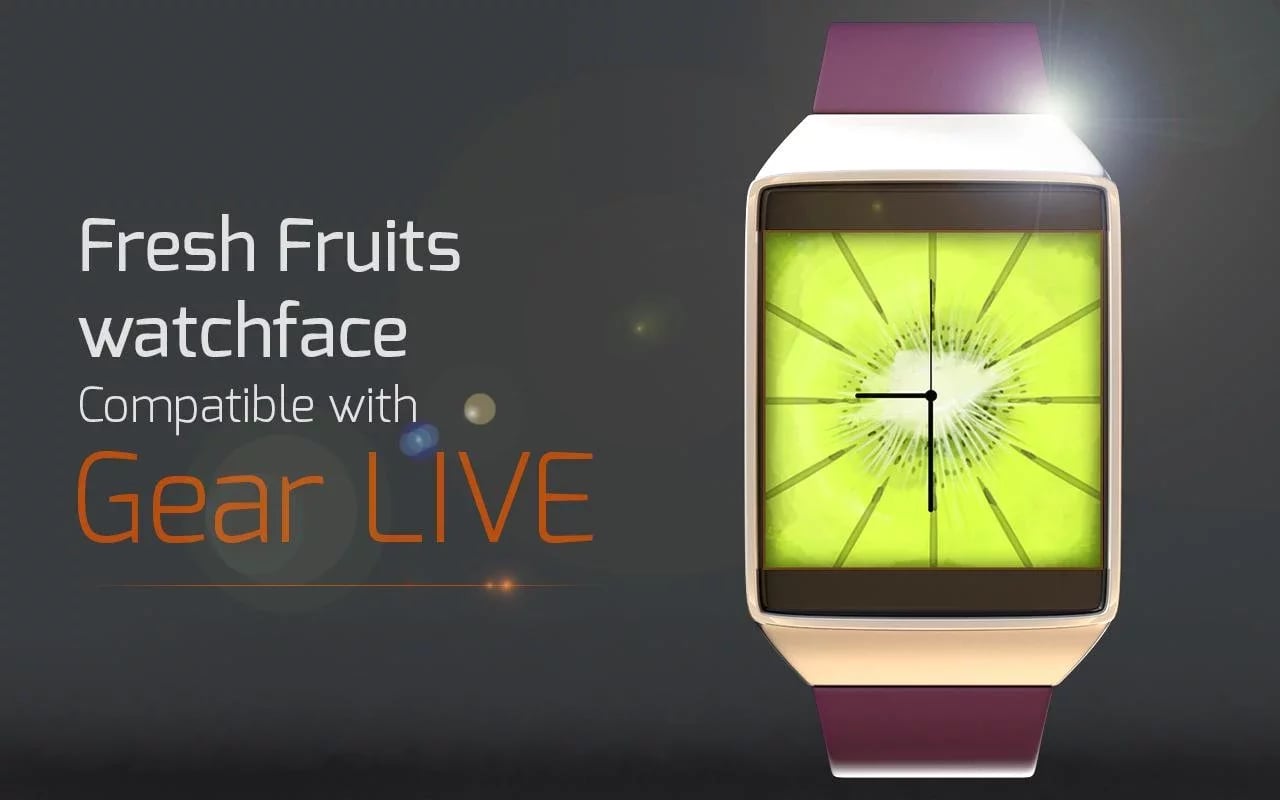 Fresh Fruits watchface截图8