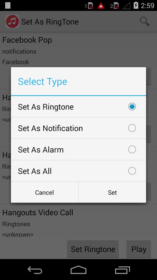 Set As Ringtone截图1