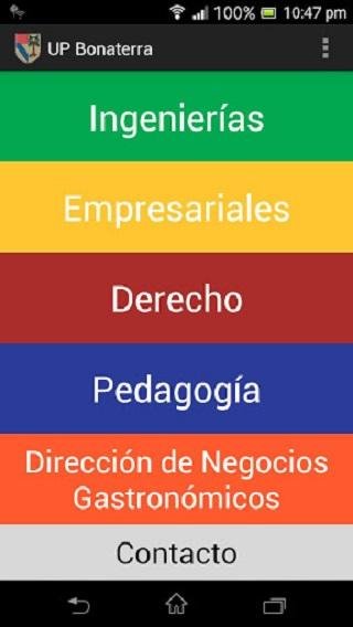 Oferta Educativa UP截图2