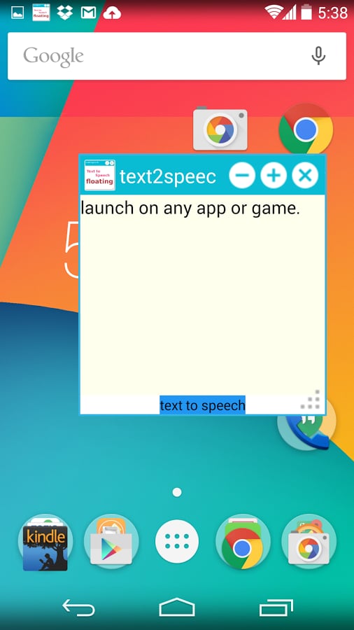 floating txt2speech截图1