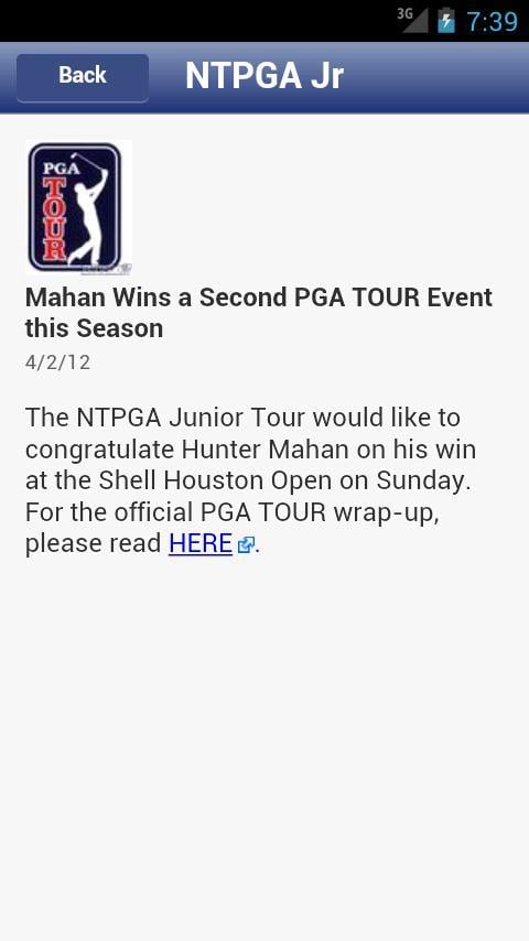 Northern Texas PGA Junior Golf截图4