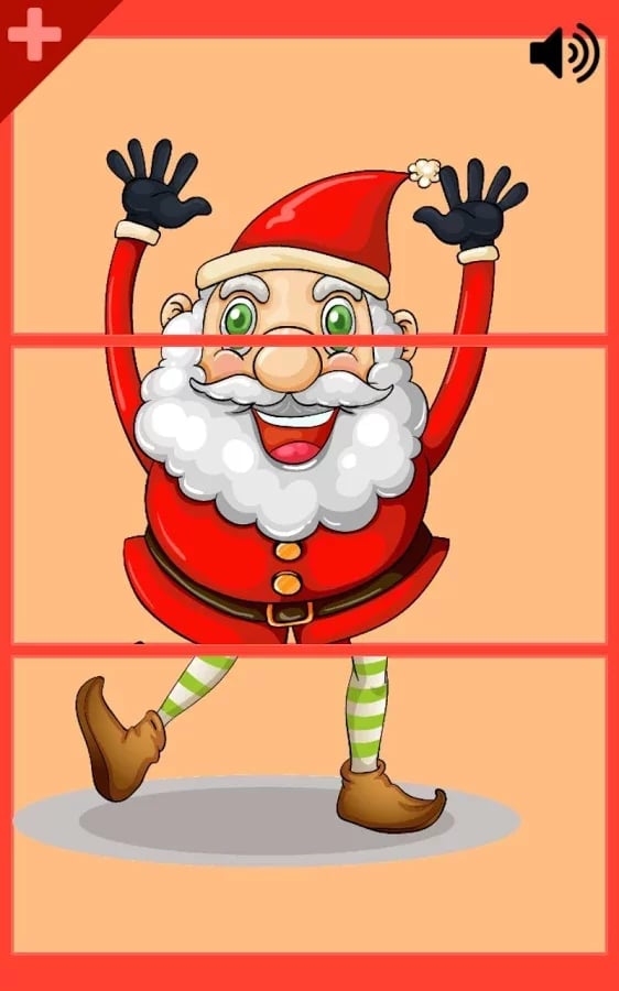 Three Pieces Xmas Puzzle Game截图1