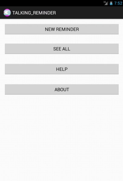 Talking Reminder截图1