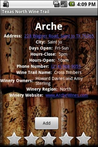 North TX Wineries-Androi...截图2