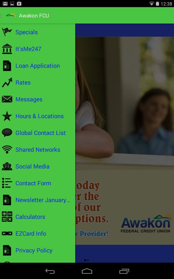 Awakon Federal Credit Un...截图1