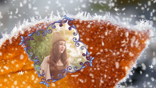 Winter Beauty Frames Cam...截图1