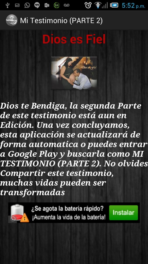 Mi Testimonio (Parte 2)截图4