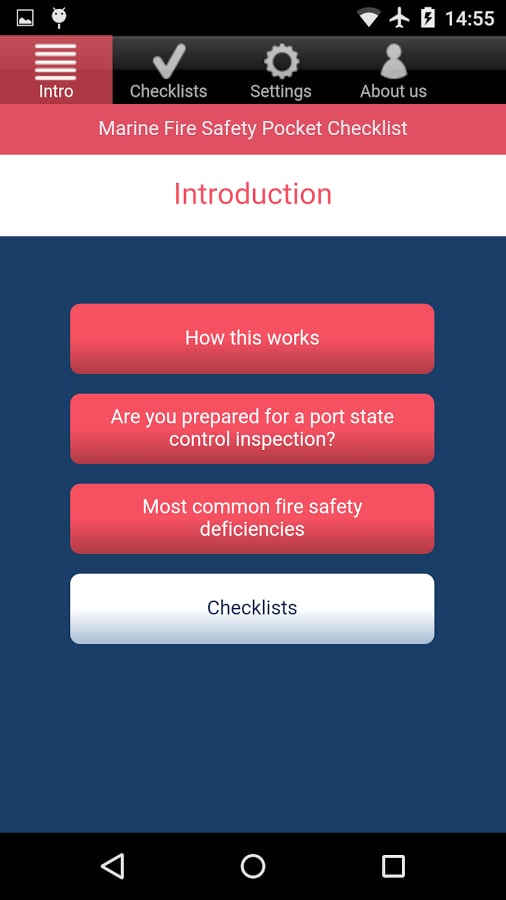 Fire Safety Pocket Check...截图5