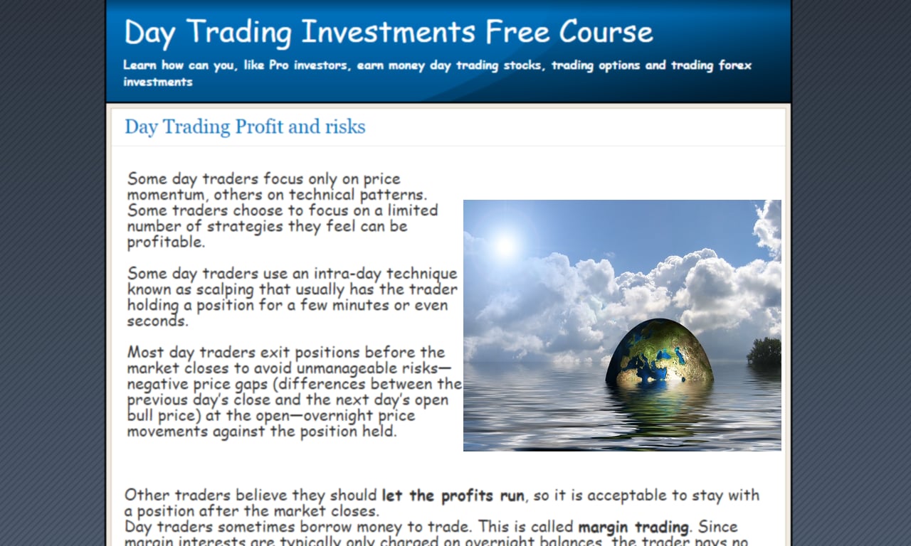 Day Trading Course Dow J...截图1