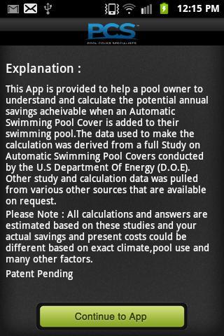 Pool Energy &amp;Water Savin...截图3