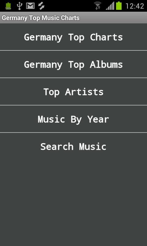 Germany Top Music Charts截图2