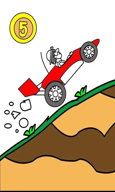 Paint Hill Climb HD Raci...截图5