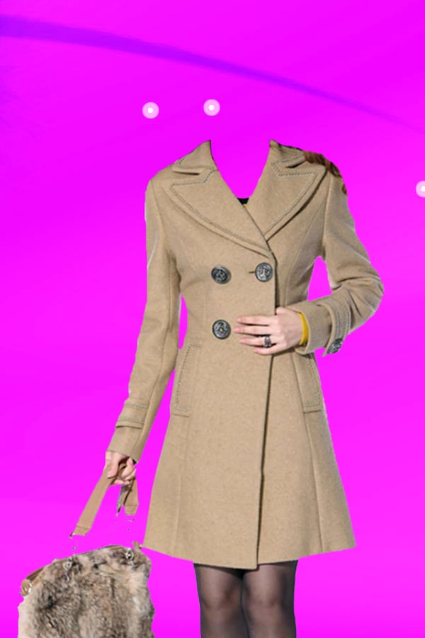 Woman Trench Photo Suit截图2