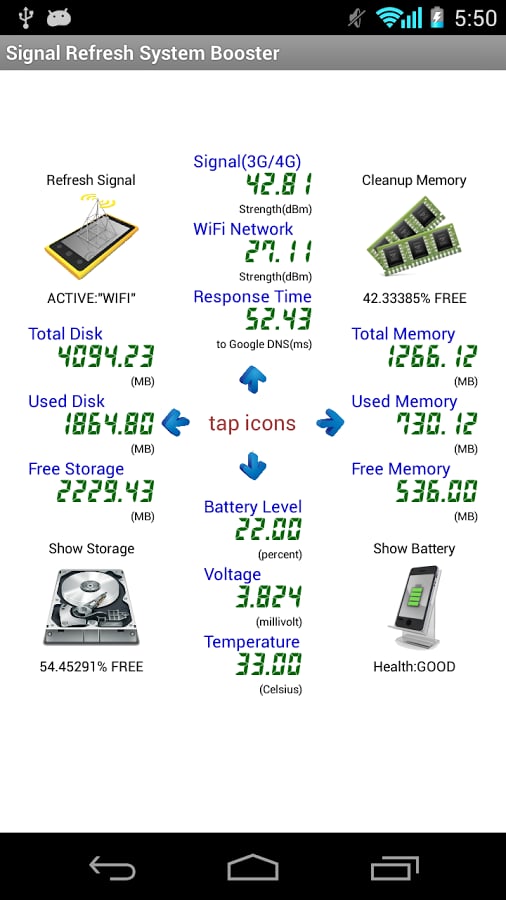 Signal Battery Memory Refresh截图5