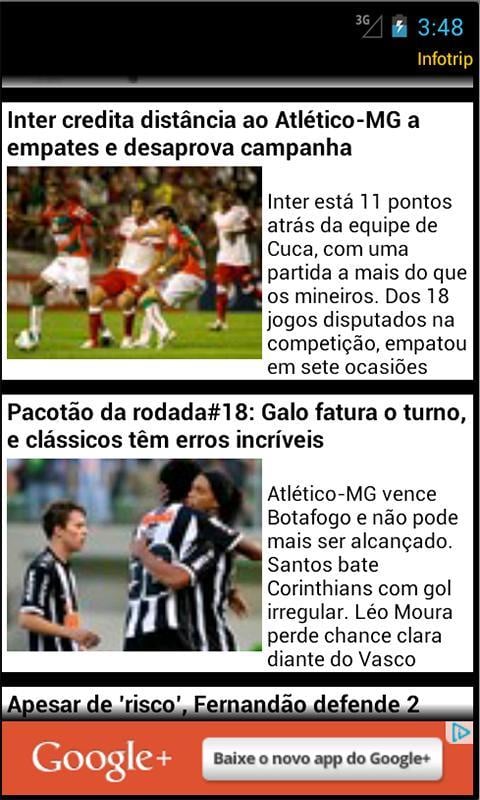 Internacional app n&atilde;o oficial截图4