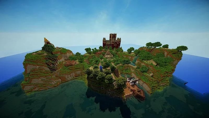 Epic Minecraft Island Id...截图2