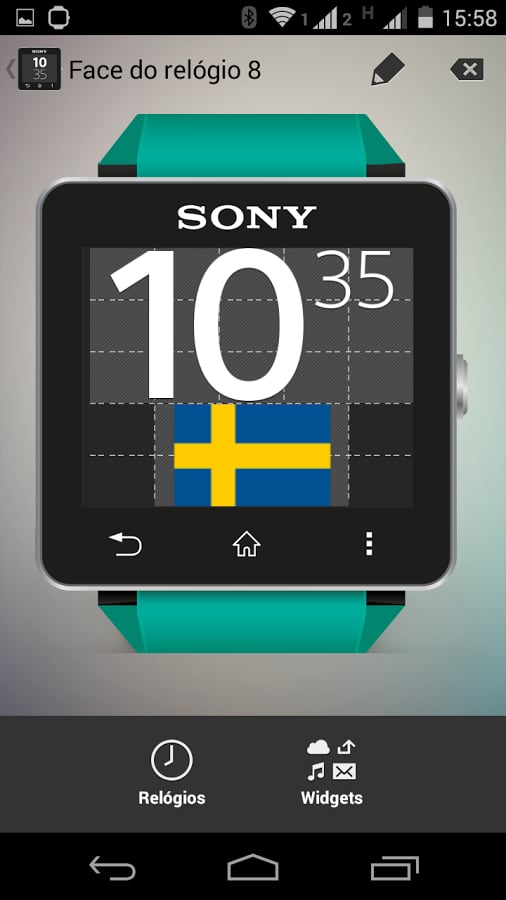 Watchface Sweden (Sony S...截图1