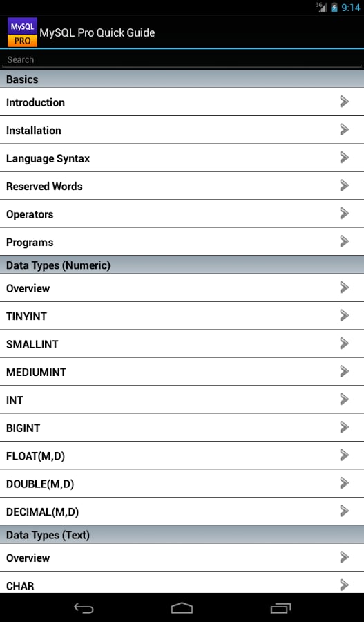 MySQL Pro Quick Guide Fr...截图7