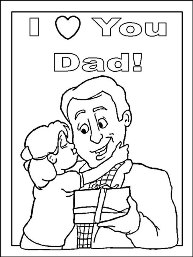 Father's Day Coloring fo...截图3