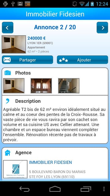 IMMOBILIER FIDESIEN截图2