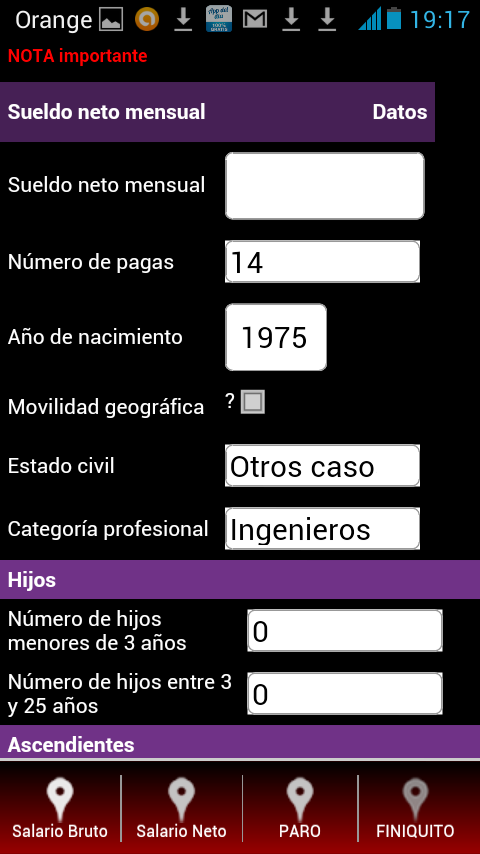 Calculadora de Salarios ...截图11