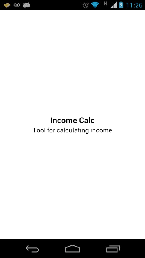 Income Calc截图1