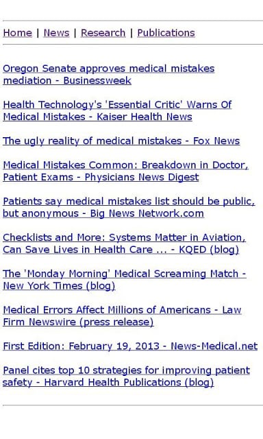 Top Medical Errors截图2