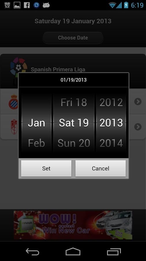 Spanish Primera Liga Live Scores截图1