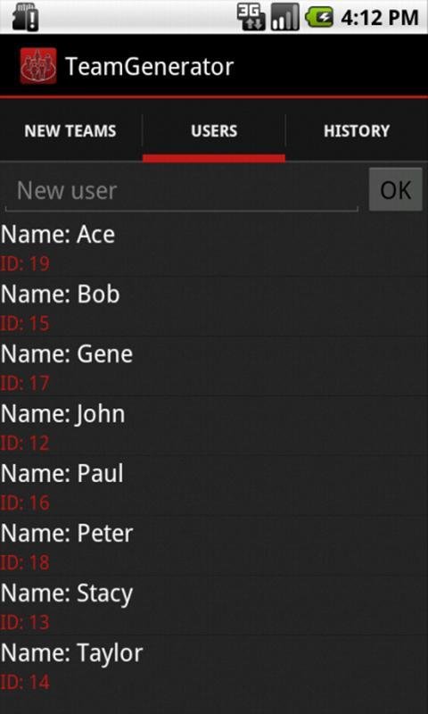 Team Generator截图4
