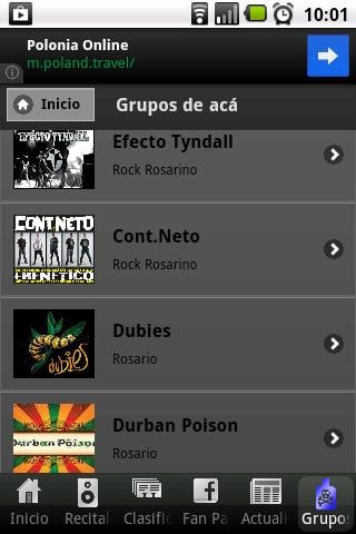 Agenda de Rock Rosarino截图4