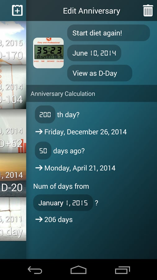 Anniversary Calculator截图5