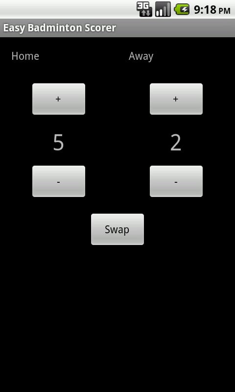 Easy Badminton Scorer截图1
