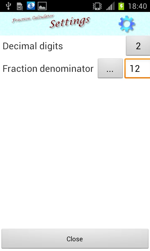 Math Tool Fraction Calcu...截图2