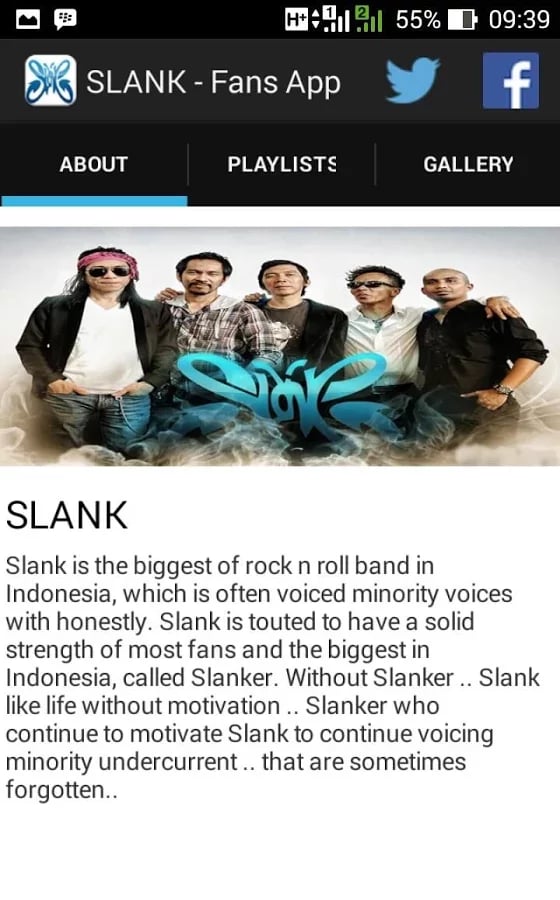 SLANK - Fans App截图1