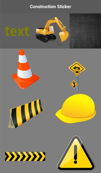 Construction Sticker截图1