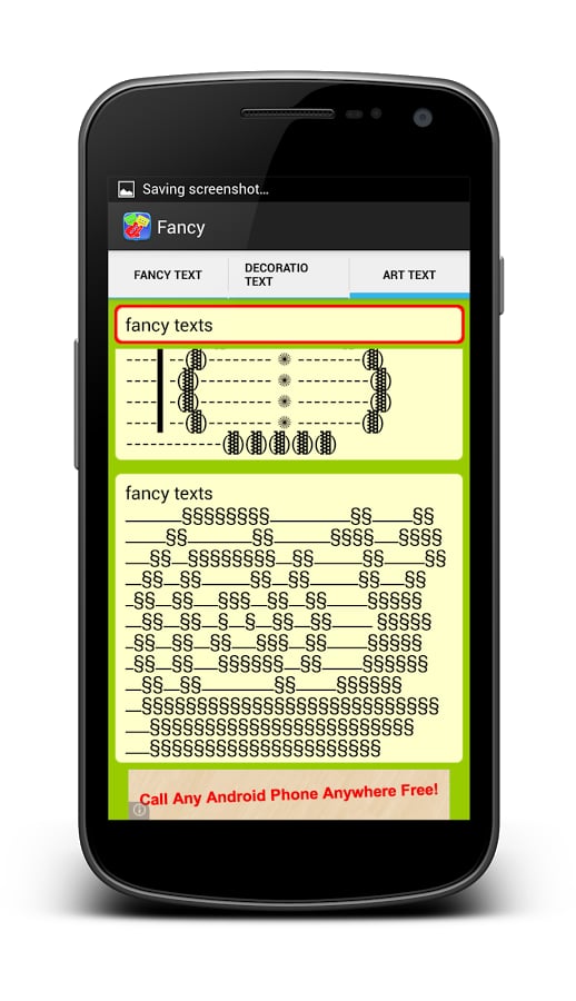 Fancy Text for Status截图4