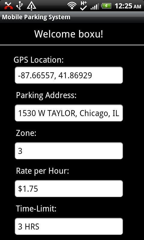 Mobile Parking System 1....截图3