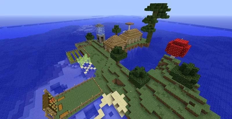 Epic Minecraft Island Id...截图10